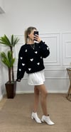 Kadın kalp detay pinterest kazaklar