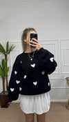 Kadın kalp detay pinterest kazaklar