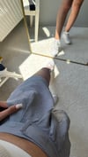 kadın keten kumaş cırt cepli şort