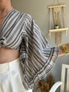 kadın ön bağlamalı kruvaze croptop