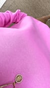 Kadın oversize basic üç iplik şardonlu yumoş  sweatshirt