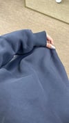 Kadın oversize basic üç iplik şardonlu yumoş sweatshirt
