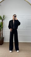 Kadın oversize hırkalı eşofman takımı
