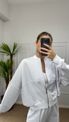 Kadın oversize hırkalı eşofman takımı