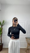 Kadın parmak geçmeli esnek body