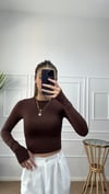Kadın parmak geçmeli esnek body