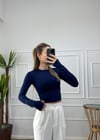 Kadın parmak geçmeli esnek body