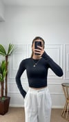 Kadın parmak geçmeli esnek body