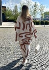 kadın renkli pantolon kimono takım