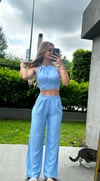 Kadın Sofia Keten Alt Üst Takım