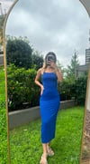 kadın yazlık ip askılı uzun boy barbie elbise