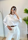 Karen Beyaz Poplin Gömlek