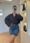 Karen Kahverengi Oversize Gömlek