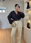 Karen Kahverengi Oversize Gömlek
