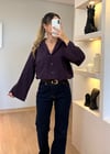 Karen Mürdüm Oversize Gömlek