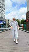 keten gömlek salaş pantolon takım 