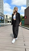 keten gömlek salaş pantolon takım 