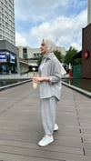 keten gömlek salaş pantolon takım 
