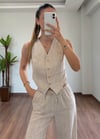 Keten Mini Yelek Takım
