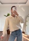 Krem Polo Yaka Triko