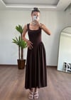 Lidya Kahve Elbise