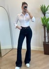 Linda İspanyol Paça Lacivert Jean 