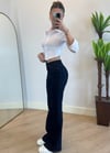 Linda İspanyol Paça Lacivert Jean 