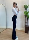 Linda İspanyol Paça Lacivert Jean 