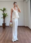 Liza Beyaz Alt Üst Takım
