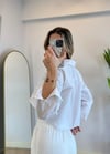 Liza Beyaz Fiyonk Gömlek