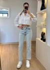 Liza Beyaz Fiyonk Gömlek