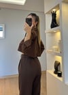 Liza Kahverengi Fiyonk Gömlek