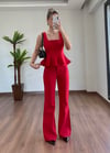 Liza Kırmızı Alt Üst Takım