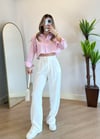 Liza Pembe Fiyonk Gömlek