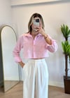 Liza Pembe Fiyonk Gömlek