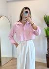 Liza Pembe Fiyonk Gömlek