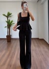Liza Siyah Alt Üst Takım