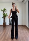 Liza Siyah Alt Üst Takım