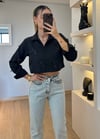 Liza Siyah Fiyonk Gömlek
