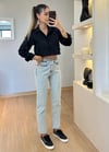 Liza Siyah Fiyonk Gömlek