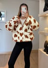 Love Turuncu Peluş Mont
