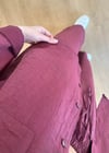 Loyan Bordo Gömlek Takım