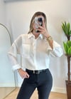 Lucy Beyaz Tensel Gömlek