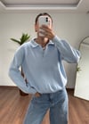 Mavi Polo Yaka Triko