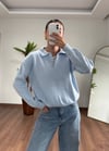Mavi Polo Yaka Triko