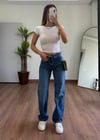 Merlin Açık Mavi Straight Jean