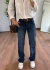 Merlin Koyu Mavi Straight Jean