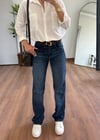 Merlin Koyu Mavi Straight Jean