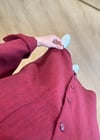 Milya Bordo Gömlek Takım