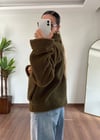 Muadil Marka Haki Peluş Mont